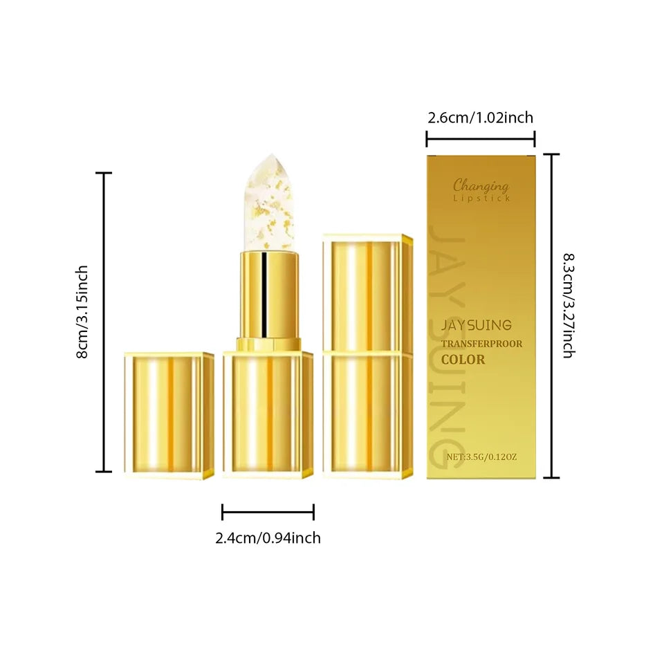 Jaysuing Changing Waterproof Longlasting Lipstick Nourishing Lip Skin Hydrating Care Lip Balm Non-sticky Charming Lips Makeup
