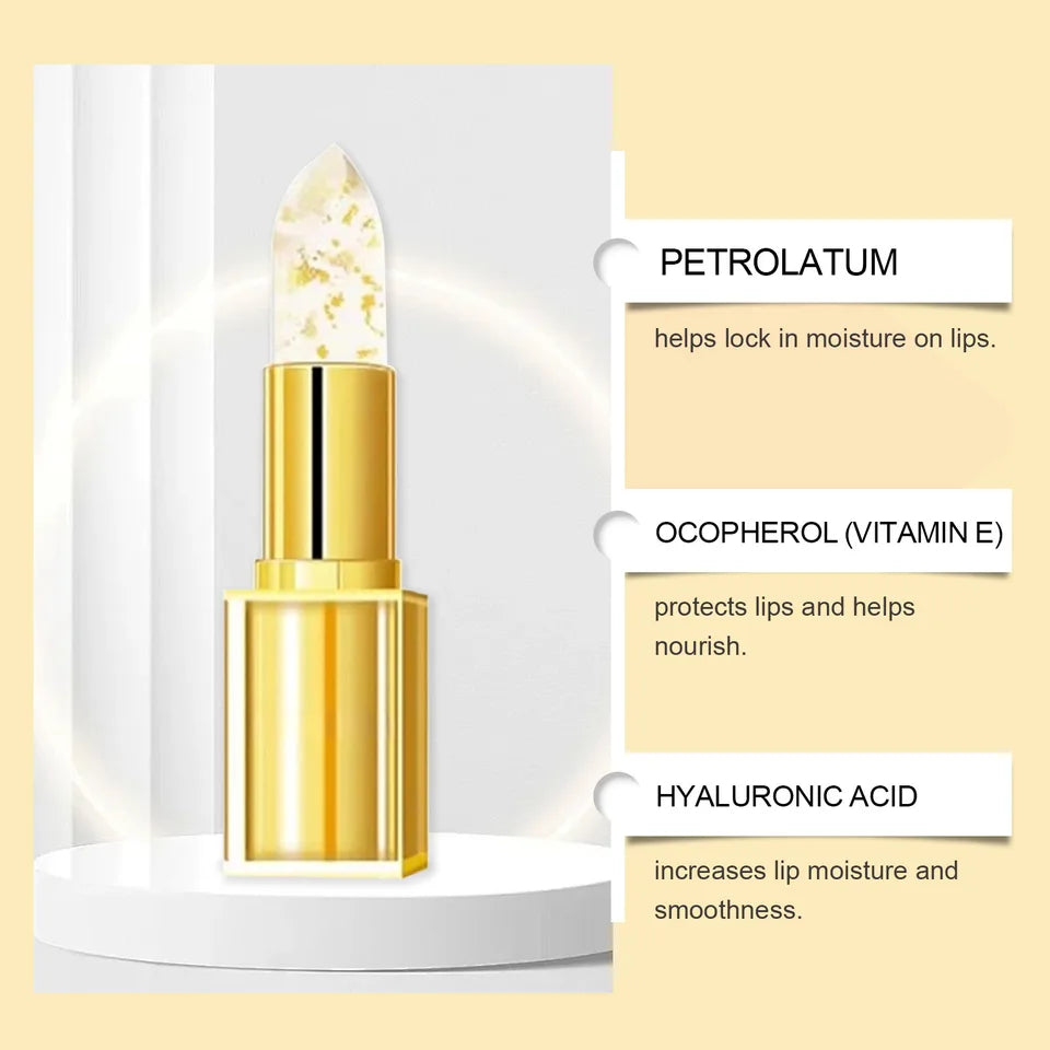 Jaysuing Changing Waterproof Longlasting Lipstick Nourishing Lip Skin Hydrating Care Lip Balm Non-sticky Charming Lips Makeup