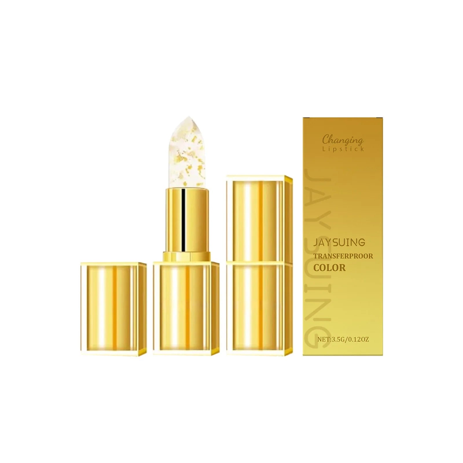 Jaysuing Changing Waterproof Longlasting Lipstick Nourishing Lip Skin Hydrating Care Lip Balm Non-sticky Charming Lips Makeup