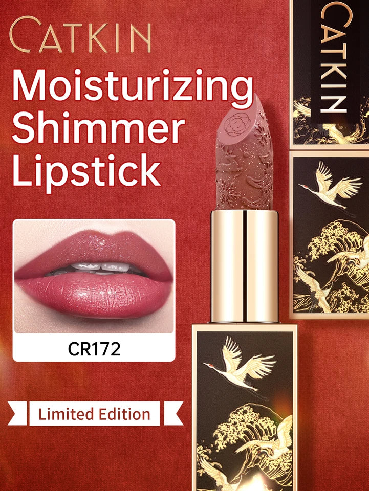 CATKIN Makeup Velvet Matte Lipstick, Hydrating Satin Long Lasting lipstick with Smooth and Creamy Texture